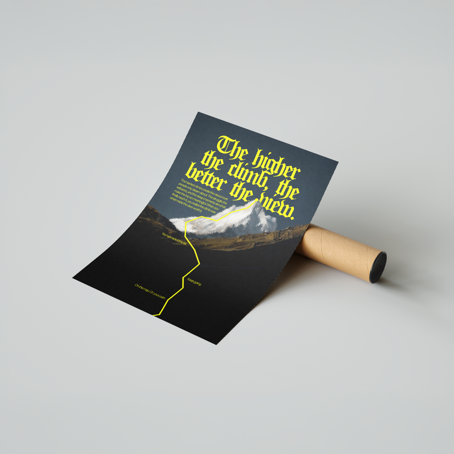 THE HIGHER THE CLIMB