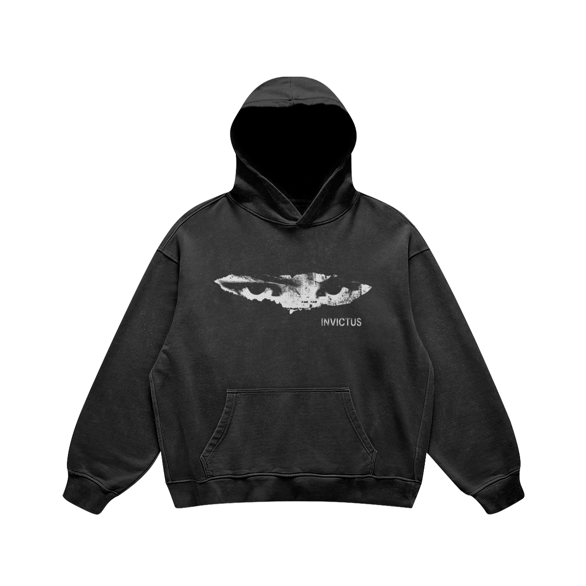 Oversized Vision Hoodie - BLACK