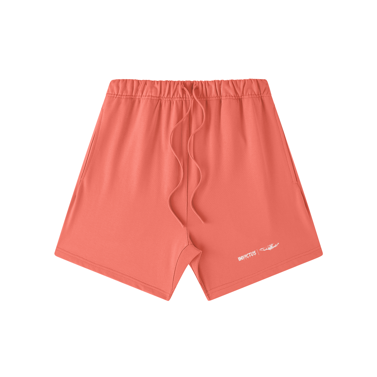 INVICTUS SWEAT SHORTS - SALMON