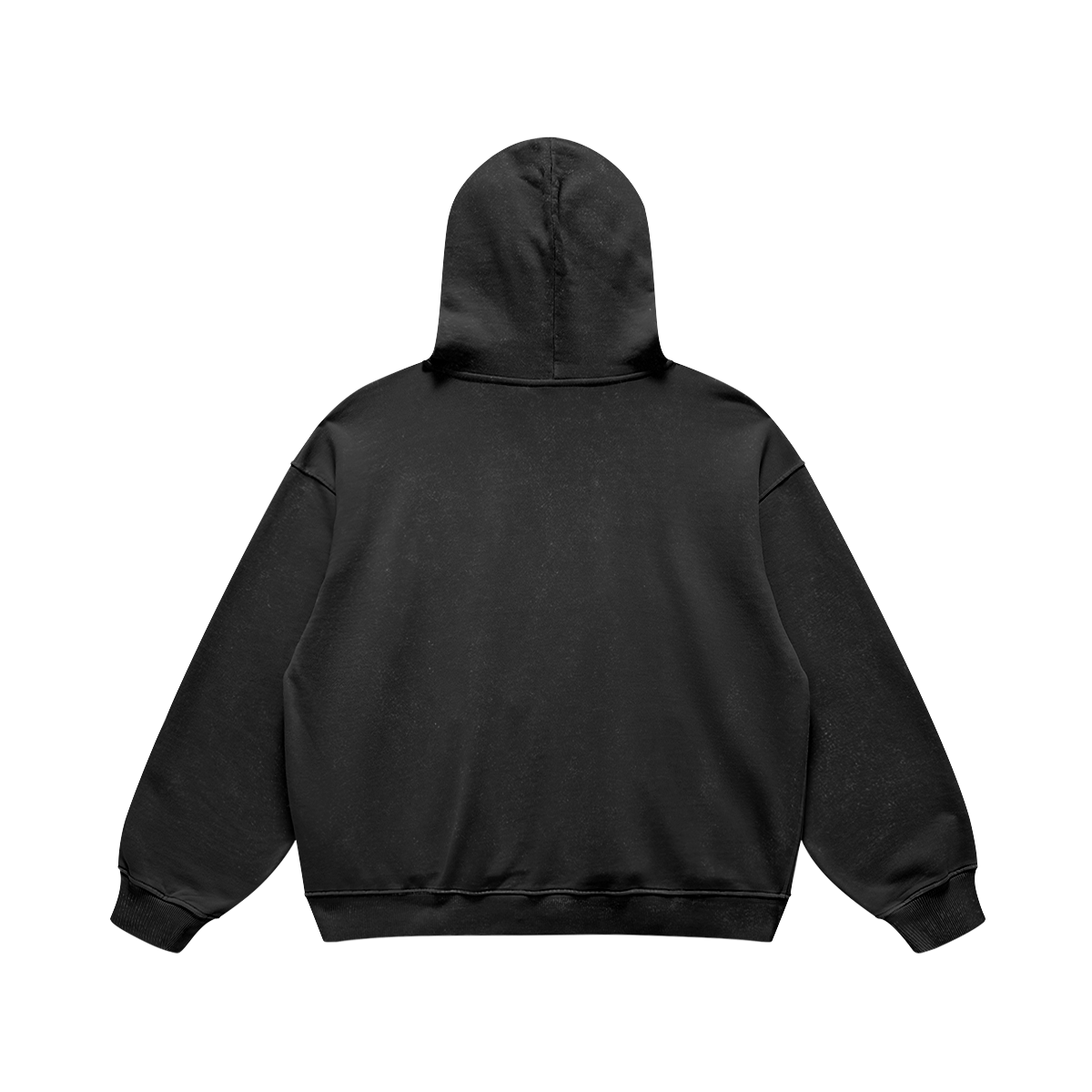 HEAVYWEIGHT VARSITY HOODIE - BLACK