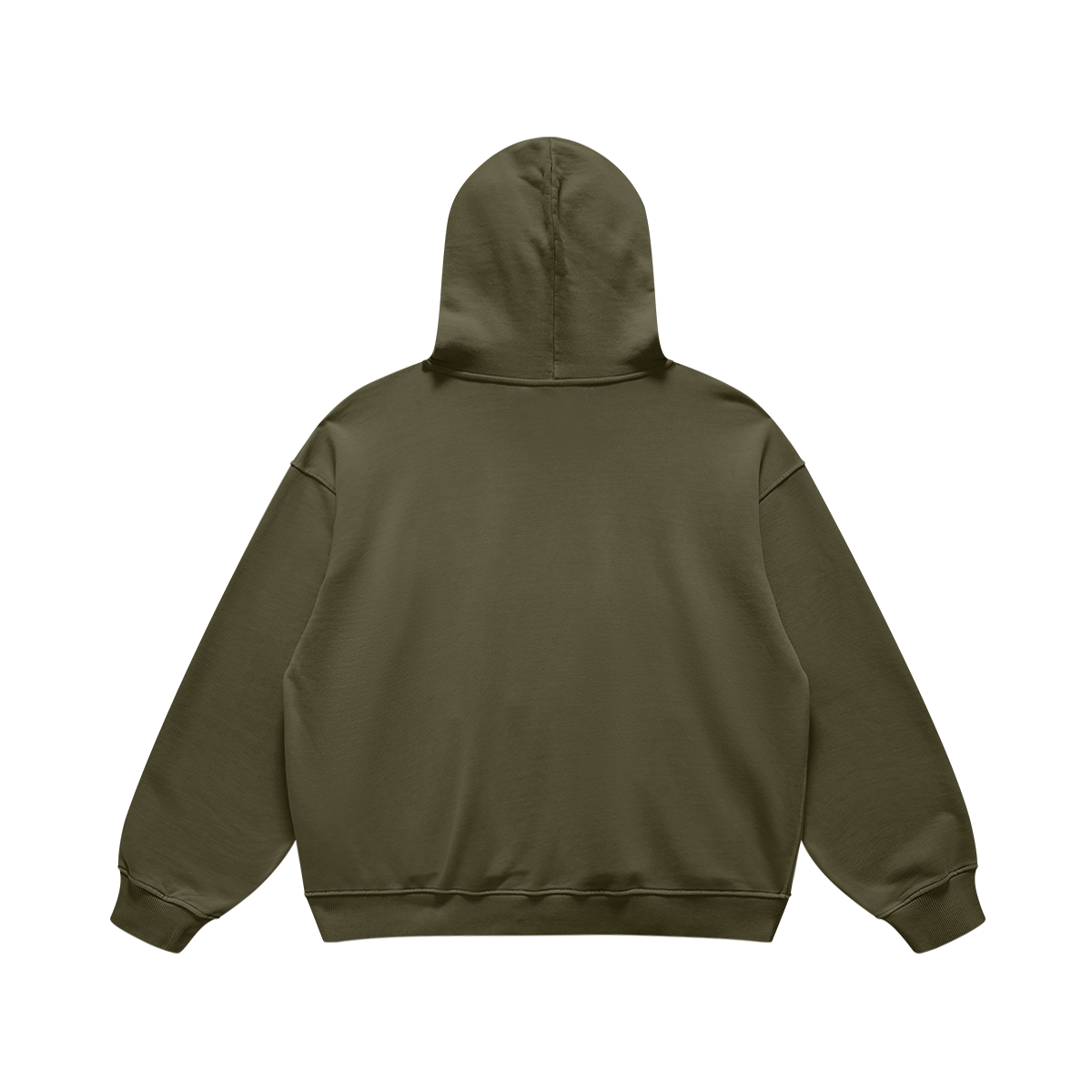 HEAVYWEIGHT VARSITY HOODIE - OLIVE GREEN