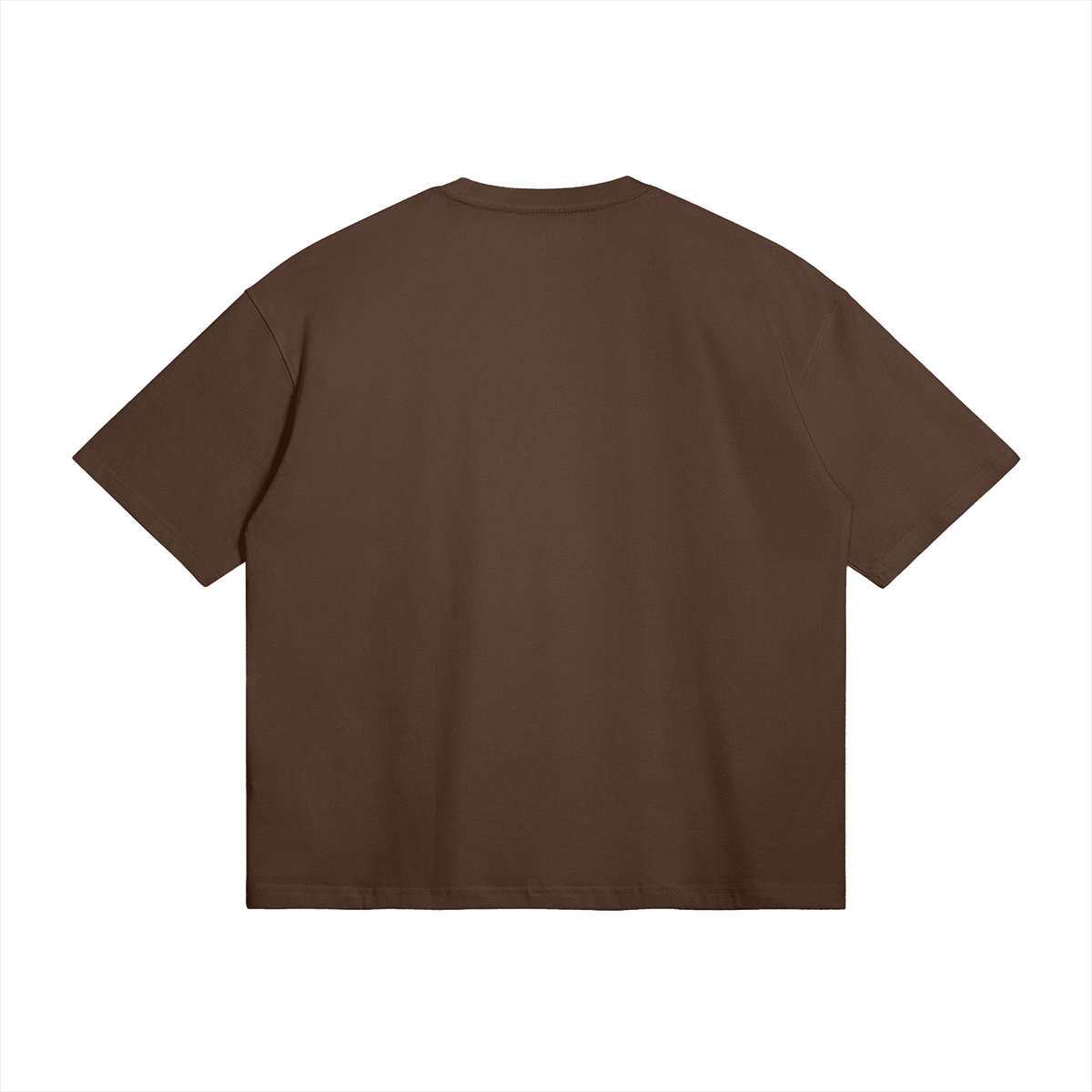 OVERSIZED VARSITY TEE - BROWN