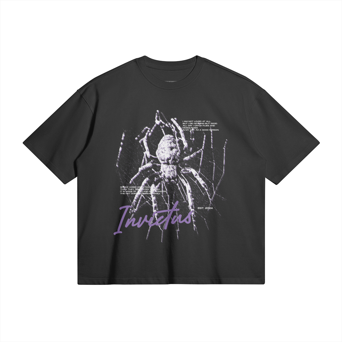 TARANTULA TEE - BLACK